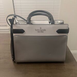 Kate Spade Black and White Interior Handbag